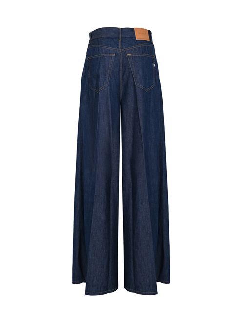 Jeans Meggie wide leg in denim fisso di lyocell DONDUP | DP853 DF0266D MC4800